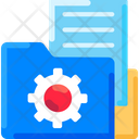 Process Lists File Processing Data Icon