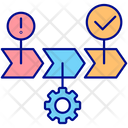 Process Stages Icon