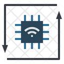 Cpu Network Connect Icon
