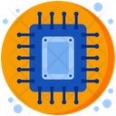 Processor Chip Electroniic Component Micro Chip Icon