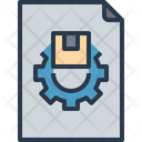 Product Manufacturing Process Product Management Icon