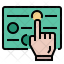 Product Filter Adjust Hand Icon