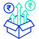 Product Investment Rupee Icon