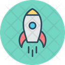 Product Release Launch Rocket Icon
