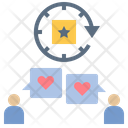 Brand Loyalty Review Icon