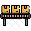 Production Line Assembly Icon
