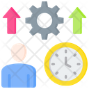 Productivity Time And Date Efficiency Icon