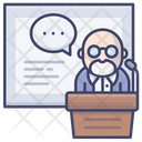 Lesson Lecture Professor Icon