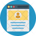 Profil Popup Symbol