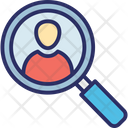 Profile Finder Search Customer Search People Icon