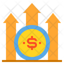 Money Stats Coins Icon