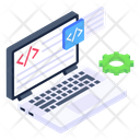 Programacion De Codigo Icono