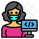 Programmer Coding Occupation Icon