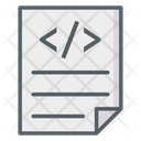 Programming Script File Icon