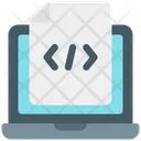 Programming File Icon - Download in Flat Style
