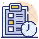 Project Deadline Project Timeline Project Plan Icon