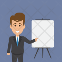Project Manager Whiteboard Icon