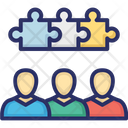Jigsaw Project Teams Puzzle Icon