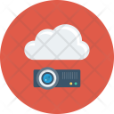 Projection Projectiondevice Cloud Icon
