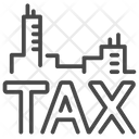 Property Tax Income Tax City Tax Icon