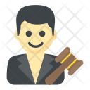 Prosecutor Judge Attorney Icon