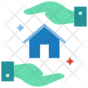 Protect Home Insurance Property Icon
