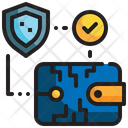Protected Digital Wallet Icon