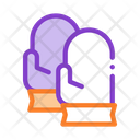 Factory Protective Gloves Icon