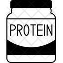 Protein Supplement Icon - Download in Glyph Style