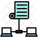 Protocol Communication System Icon