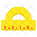 Protractor Geometry Tool Geometry Equipment Icon