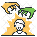 Psychological Insecurity Fear Claws Icon