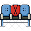 Public Seat Distance Icon
