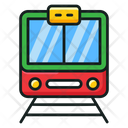 Subway Electric Train Tram Icon