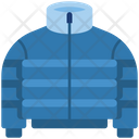 Puffer Jacket Padding Winter Jacket Icon