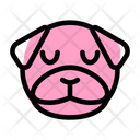 Pug Pensive Icon