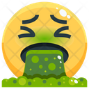 Puke Emoji Emotion Icon