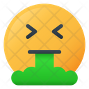 Puke Face Emoji Icon