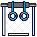 Pull Up Ring Exercise Gym Icon