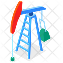 Pump Jack Oil Industry Oil Pump Icon