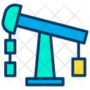 Oil Pump Refinery Well Icon