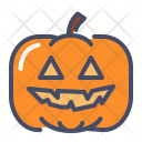 Pumpkin Halloween Lantern Icon