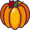 Fruit Pumpkin Vegan Icon