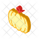 Pumpkin Vegetable Isometric Icon