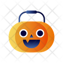 Pumpkin Fruit Halloween Icon
