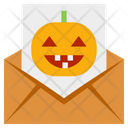 Pumpkin Letter Icon