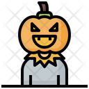 Pumpkin Scarecrow Icon