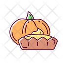 Pumpkin Tartlet Tartlet Vegetarian Icon