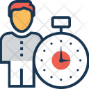 Punctual Timely Timepiece Icon