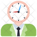 Punctual Employee Icon